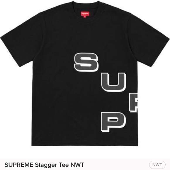 Supreme Other - SUPREME NWT Stagger Tee